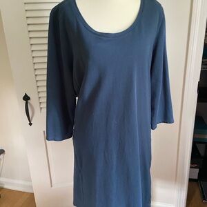 J. Jill Blue Tunic Top
